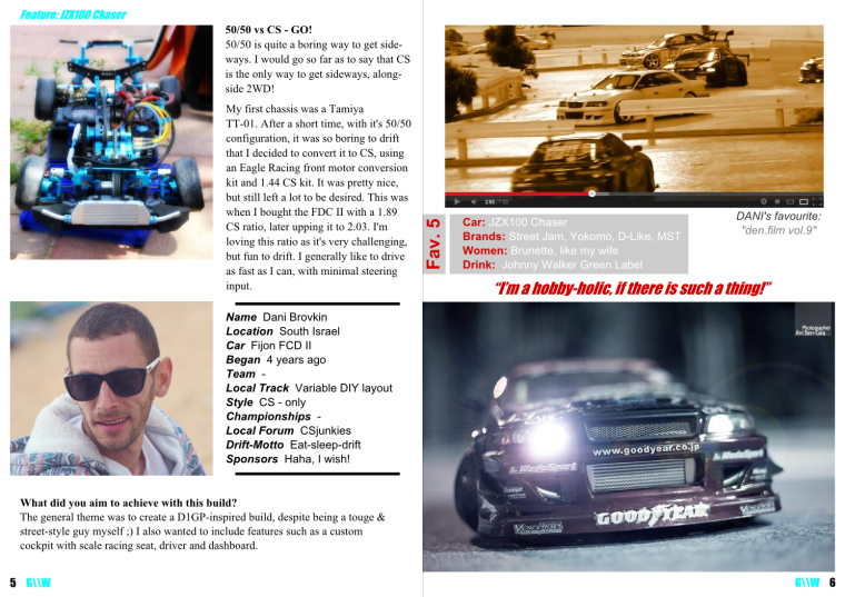 Dani Brovkin - D1 Israeli JZX100 Chaser - FEATURE Page 3 - Gangsta Werk RC Drift Culture